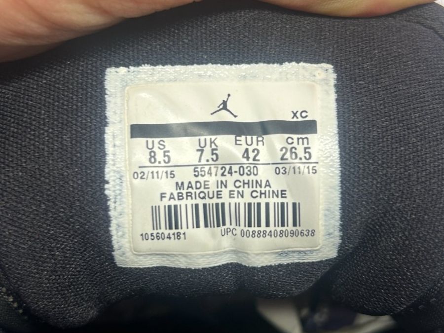 Jordan Scarpe da uomo: Nike Air Jordan 1 Total Black – Nuovo (secondo la descrizione) da Soyhières venduto da Maponos 8