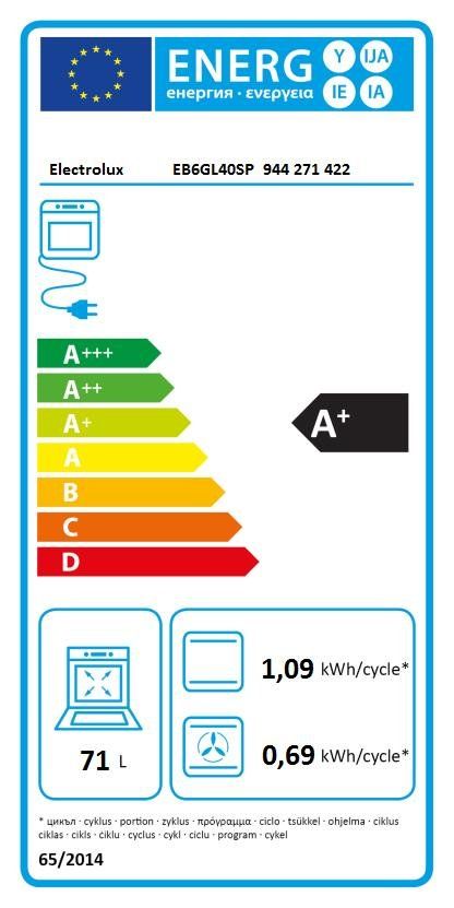 Electrolux Forni: EB6GL40SP Einbaubackofen – Nuovo (secondo la descrizione) da Wängi venduto da SPCSHOP 7