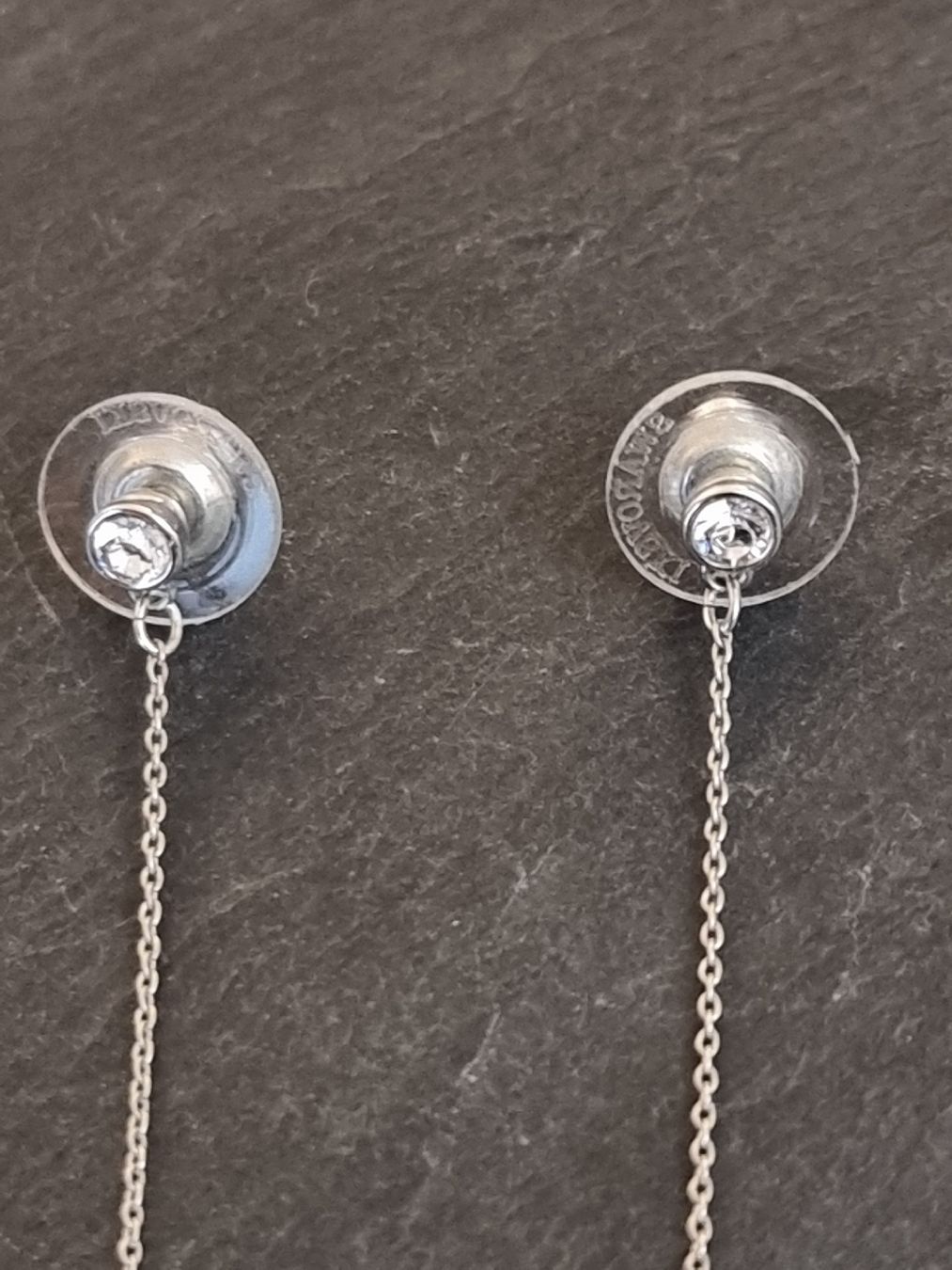 Swarovski Orecchini pendenti & Orecchini a lobo: Boucles d'oreilles Swarovski rosées  – Usato da Veyrier venduto da Leilazizou 2