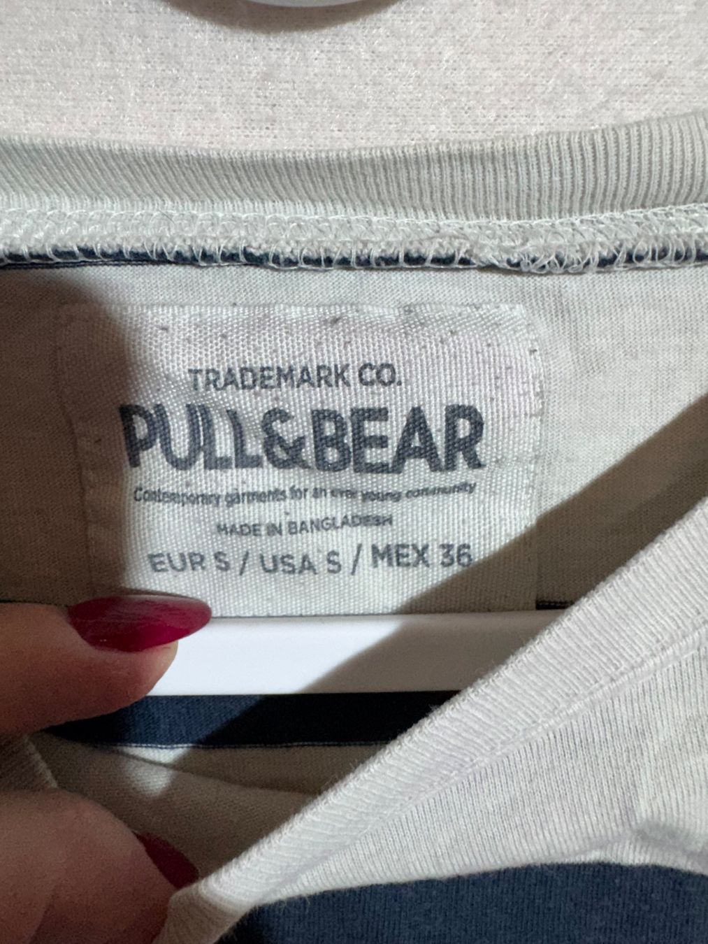 Pull&Bear T-shirt: Gestreiftes T-Shirt von Pull&Bear Gr. S – Usato da Grosswangen venduto da SALE_SALE_SALE 1