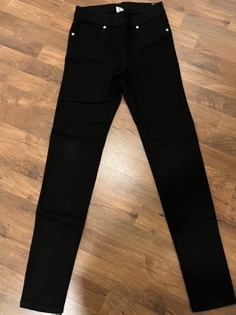 Schwarze Skinny Jeans Gr. 170 für 14 - 15 Jährige - Wie Neu!