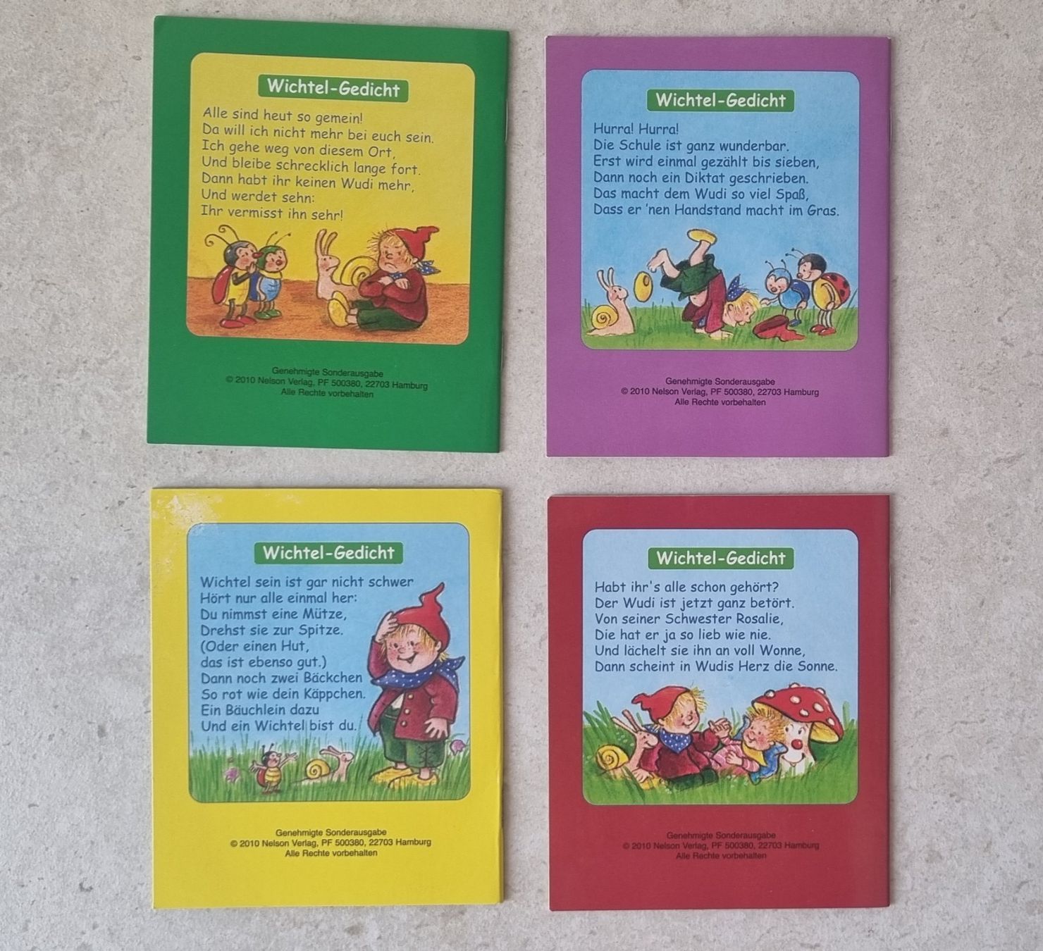 Libri: 4 x "Wichtelgeschichten"  Minibücher – Nuovo (secondo la descrizione) da Champlan venduto da acr_kkd5 2