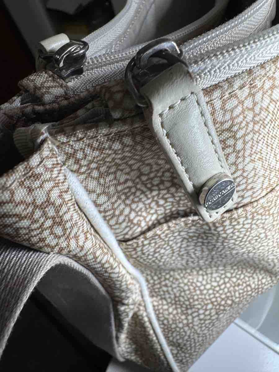 Borbonese Taschen für Damen: Borbonese Handbag, Beige Pattern, Acceptable – Gebraucht aus Viganello von NicodemusRoger 6