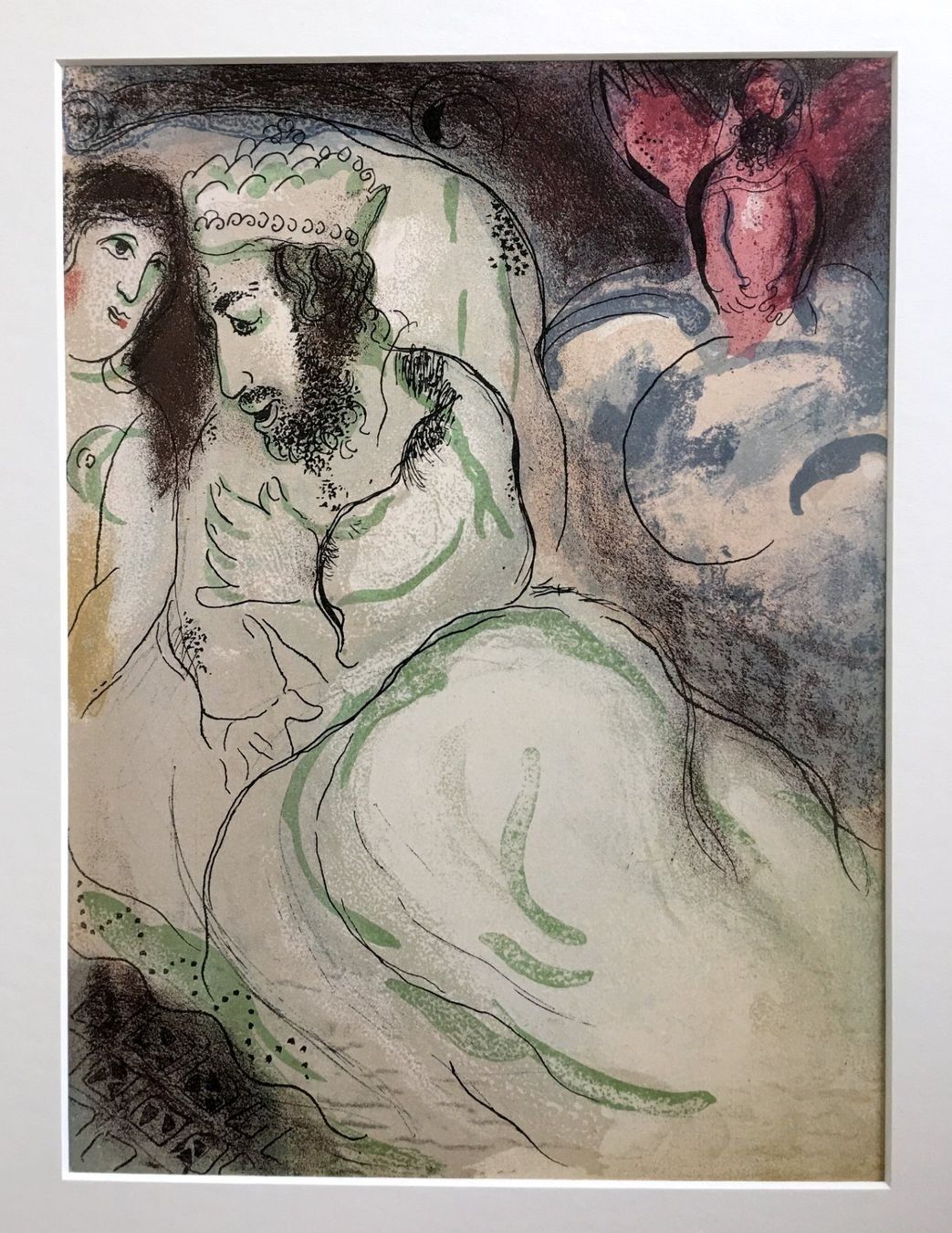 Grafica & Litografie: Marc Chagall 3 Drucke: "Dessins pour la Bible" – Usato da Nennigkofen venduto da babag 5