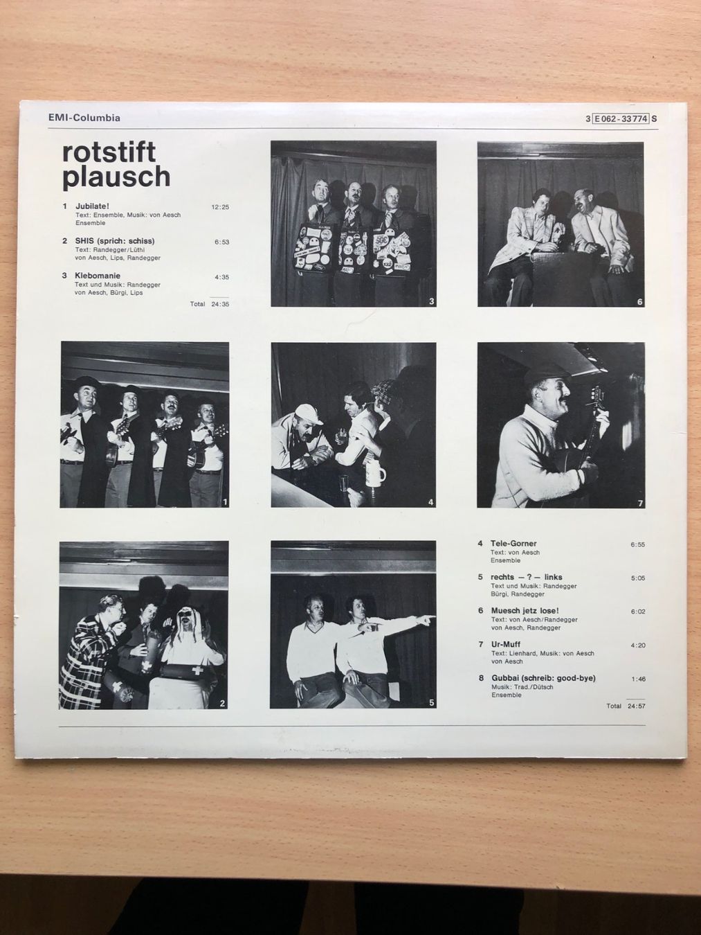 Schallplatten: 3 Stück LP Cabaret Rotstift – Gebraucht aus Widen von Himan 5