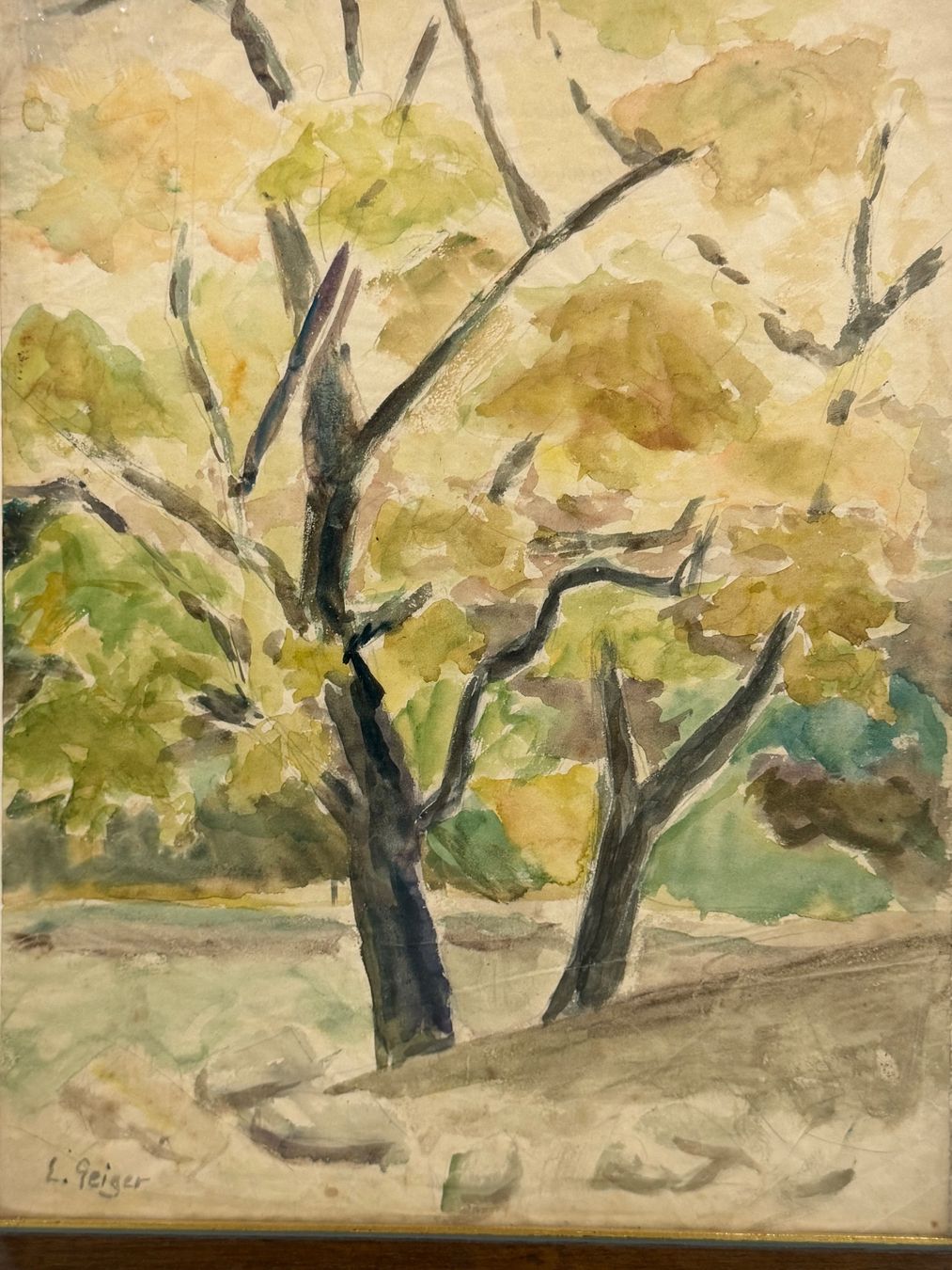 Gemälde: ERNST SAMUEL GEIGER - 1876-1965 – Gebraucht aus Basel von PAUL_ART 3