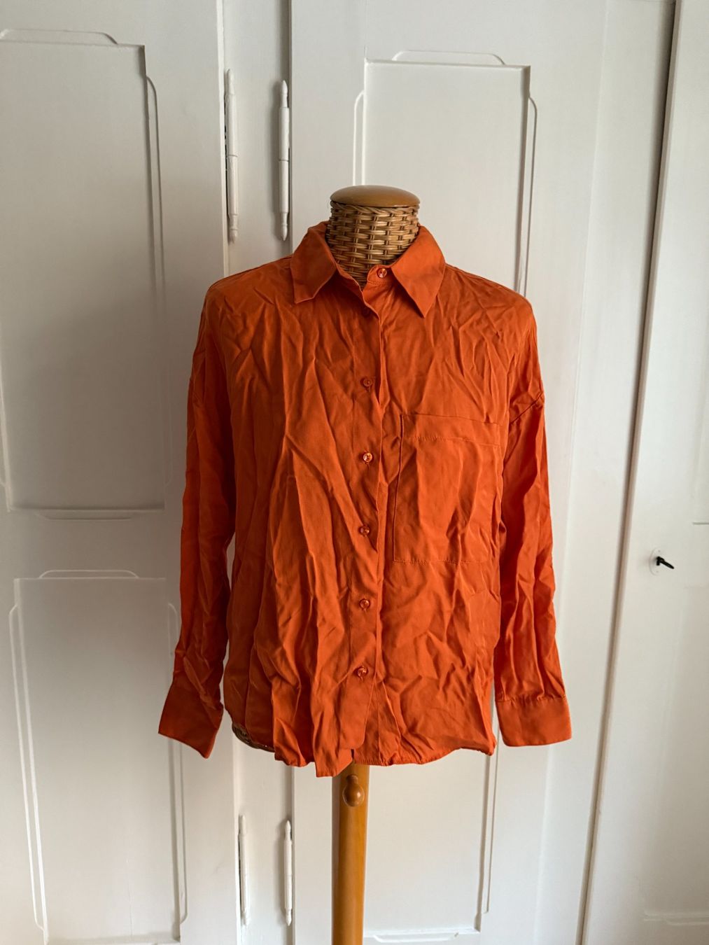 Mango Camicette: MANGO - Bluse orange S – Usato da Zürich venduto da Diazaio