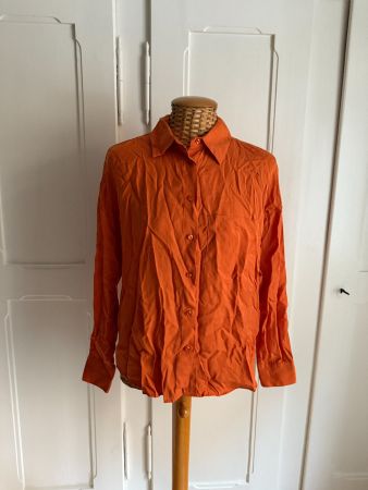 MANGO - Bluse orange S