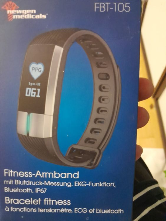 FITNESS Armband mit Blutdruckmessung,EKG Funktion Bluetooth, Kaufen