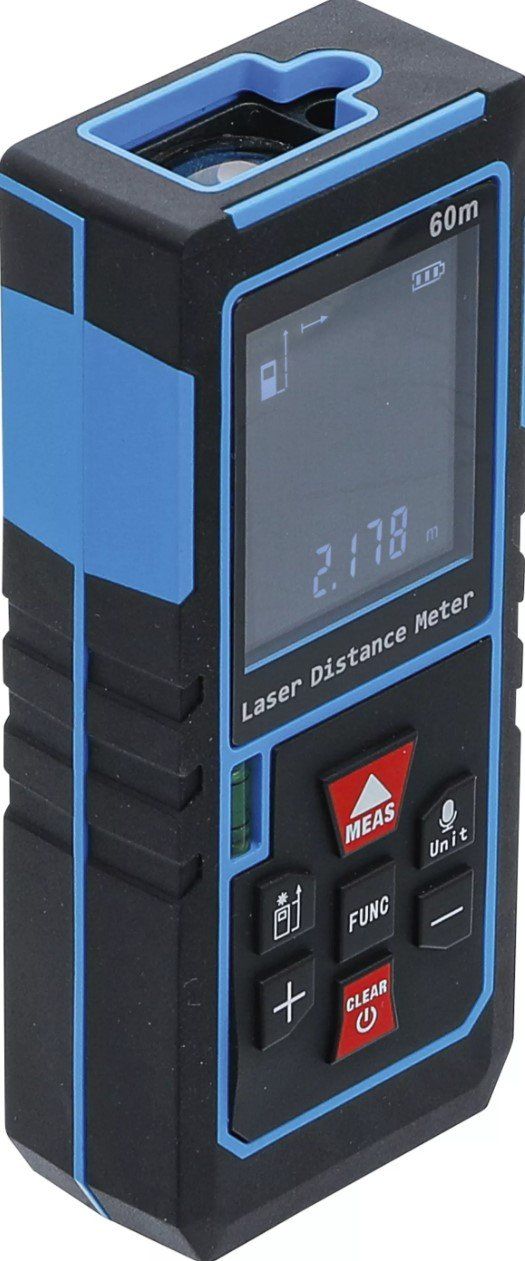Misurare: BGS Laser Distanzmesser 60m – Nuovo e nell'imballaggio originale da Koppigen venduto da Bracher_Mail-House