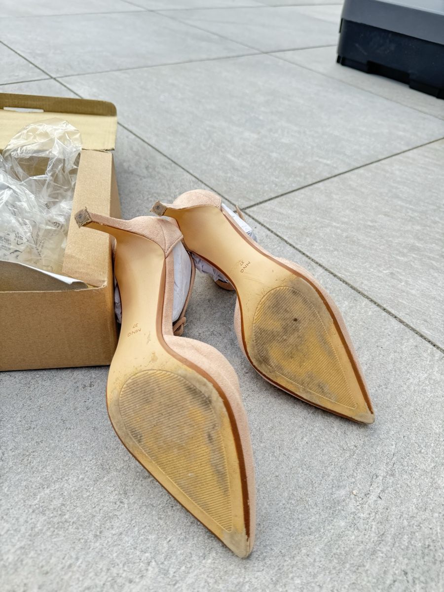 Mango Damenschuhe: Escarpins Mango beige – Gebraucht aus Gland von cam_5z9v 5