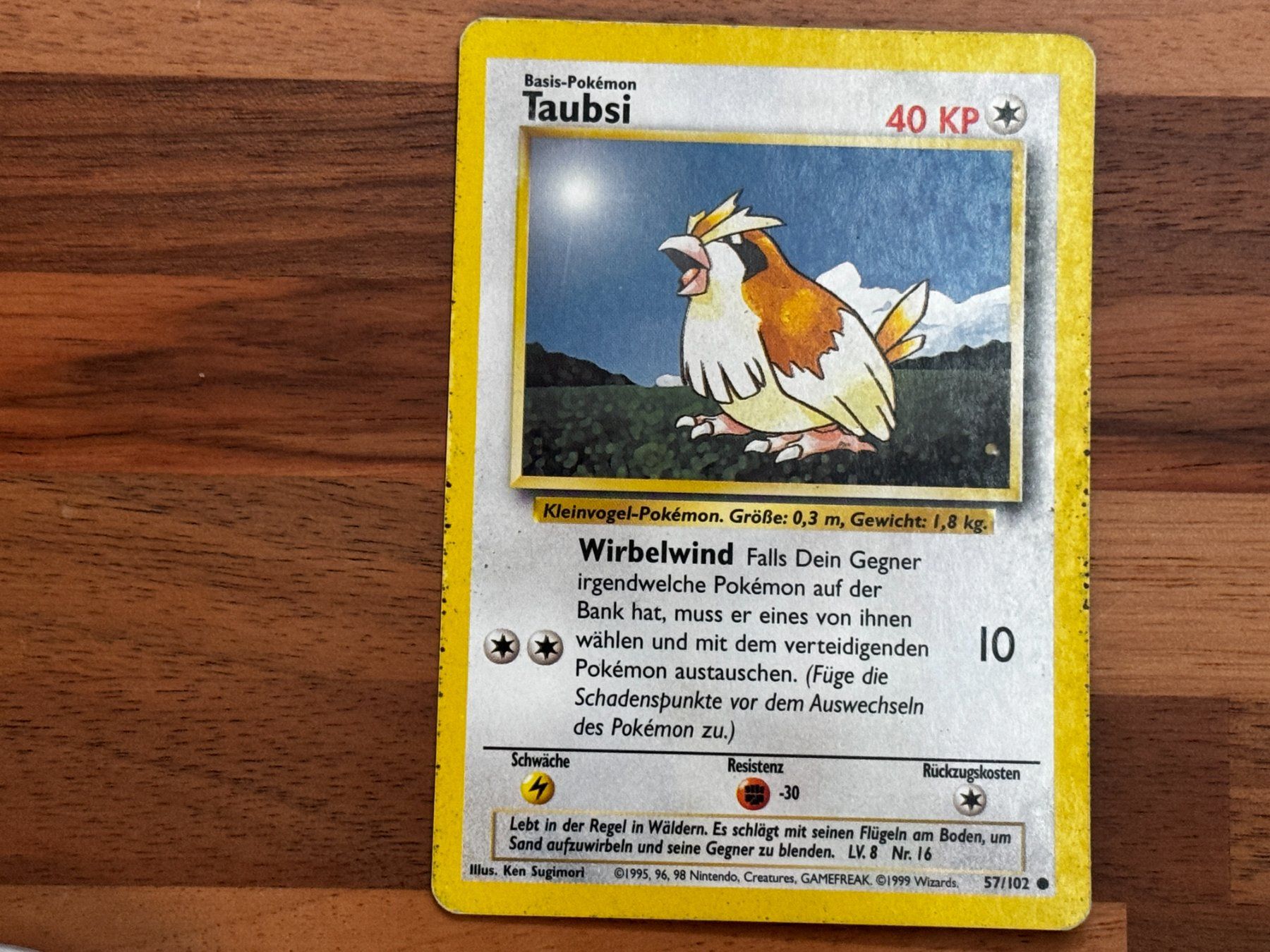 Pokémon Carte collezionabili: Pokemon Traiding Karte Taubsi – Usato da Glattfelden venduto da Dani_Tanner