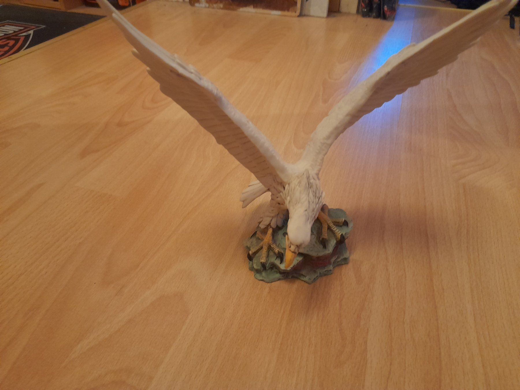 Statuette: Adler-Figur mit offenen Flügeln – Usato da Lustmühle venduto da chevi03 2