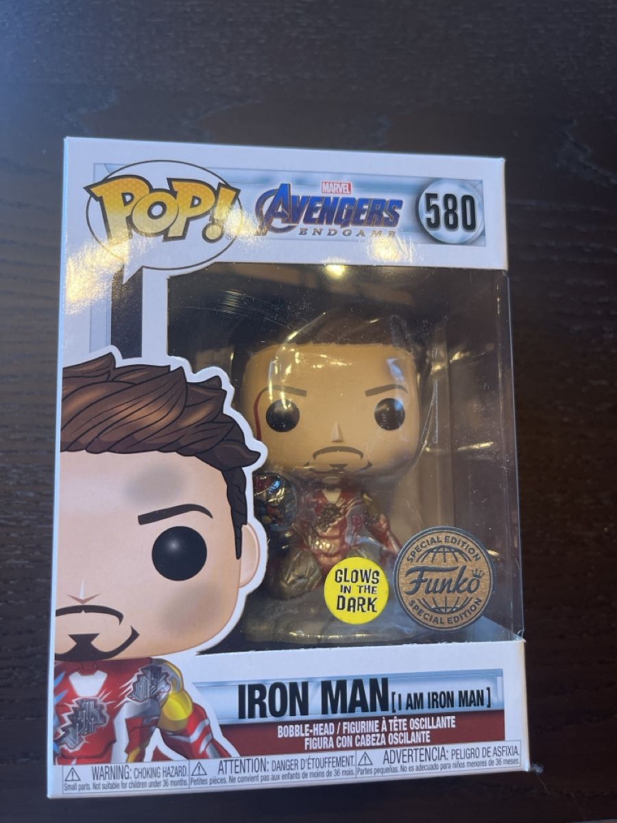 Funko Statuette: Funkopop Iron Man 580 – Nuovo e nell'imballaggio originale da Einsiedeln venduto da sandramon