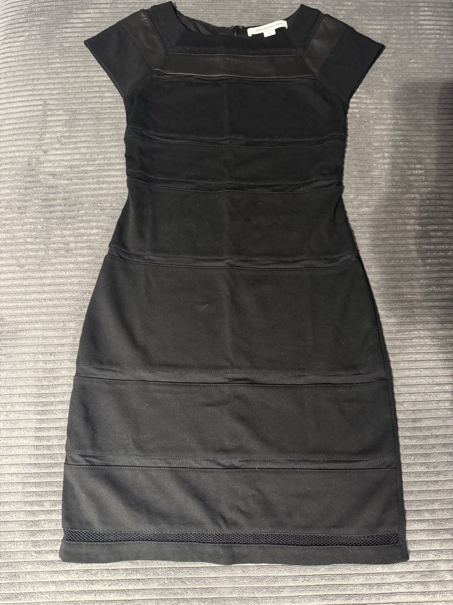 Diane von Furstenberg Vestiti: Diane v. Furstenberg Kleid. Gr.2, Schwarz – Usato da Bottighofen venduto da Swisssu11