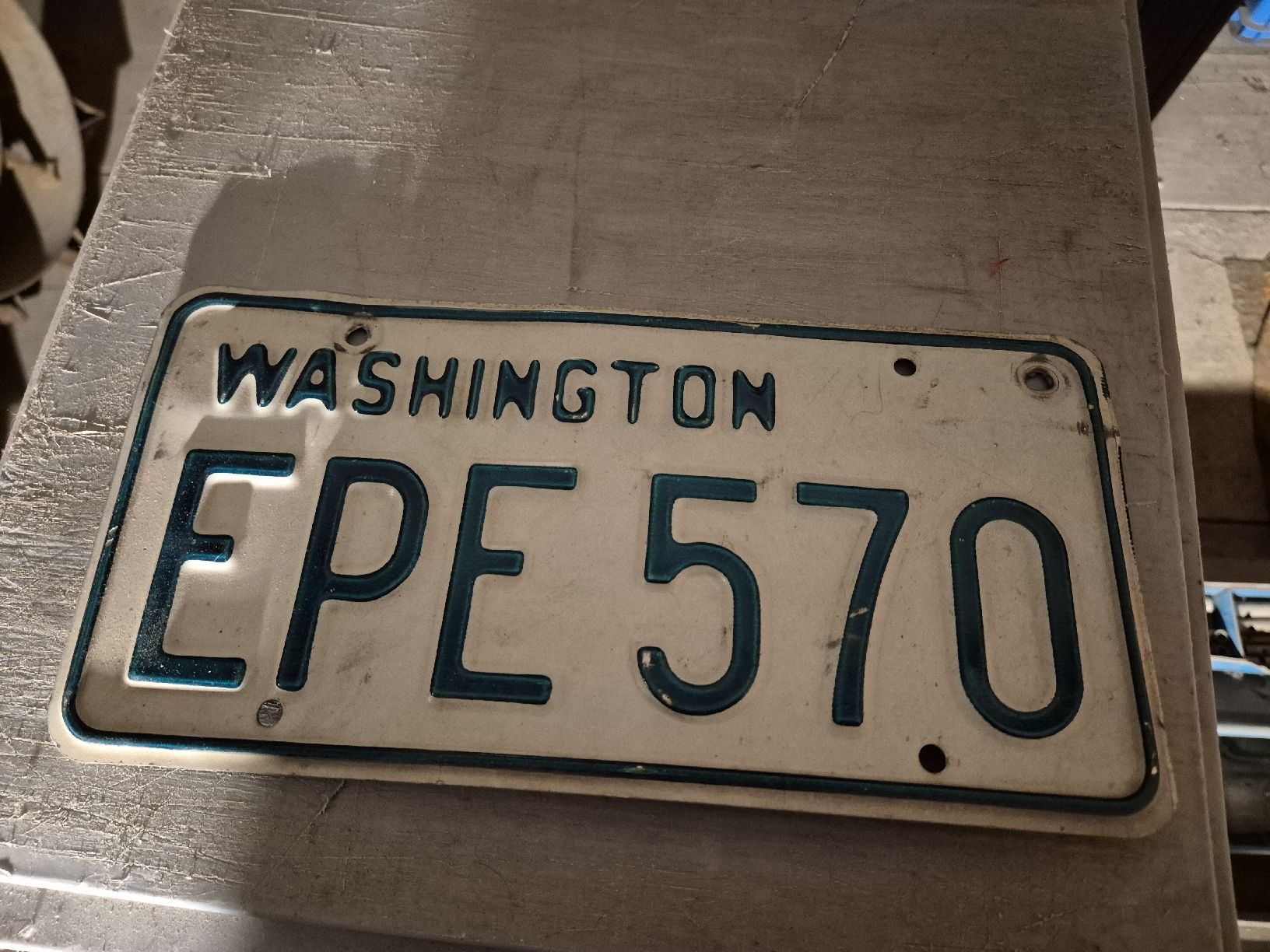 Insegne: Nummernschild Washington – Usato da Menziken venduto da JosefK03