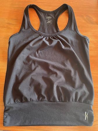 Schwarzes Sporttanktop von Venice Beach, Grösse XS
