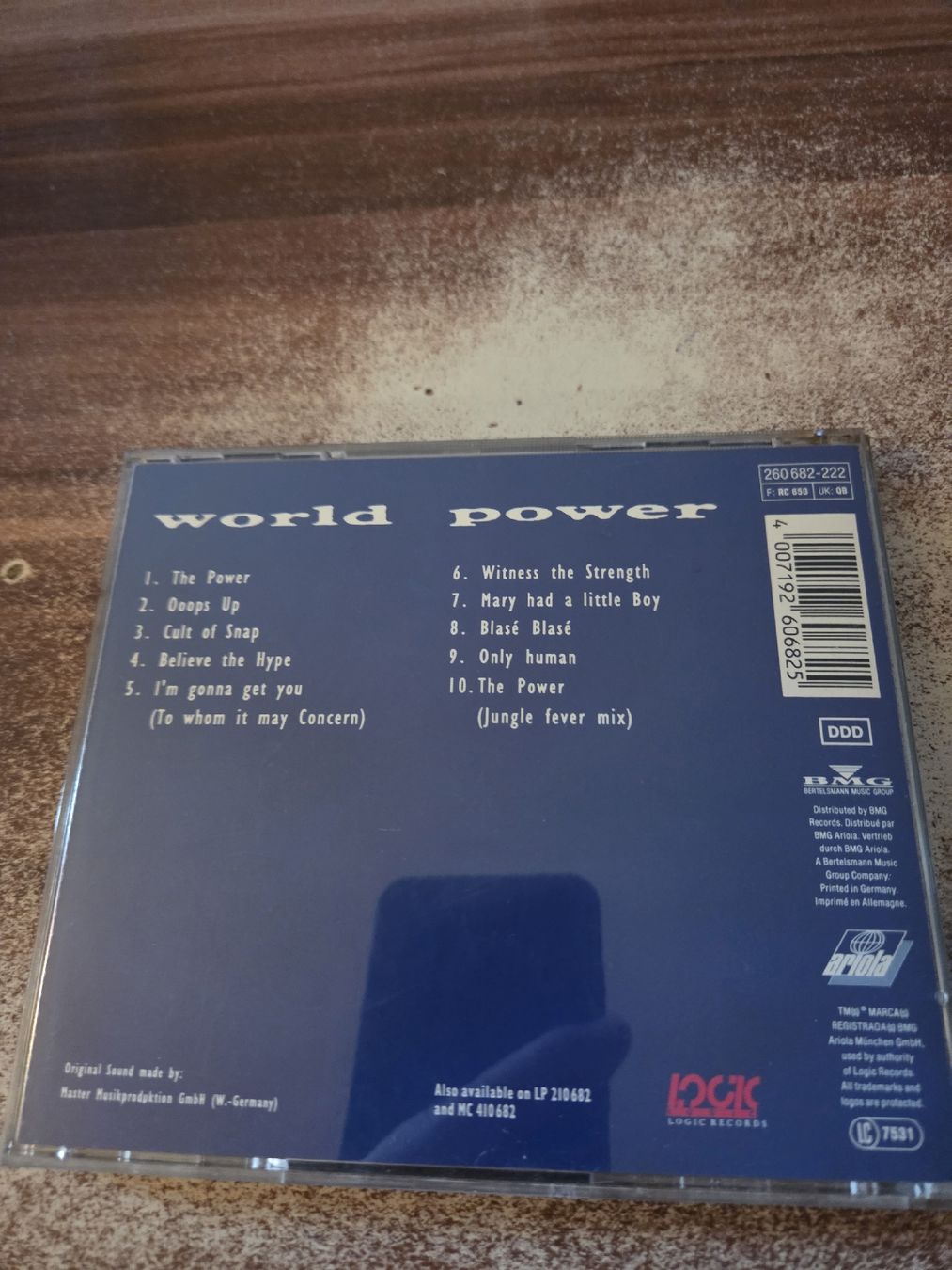 CDs: SNAP! - World Power – D'occasion à Wattenwil par Mage66 1