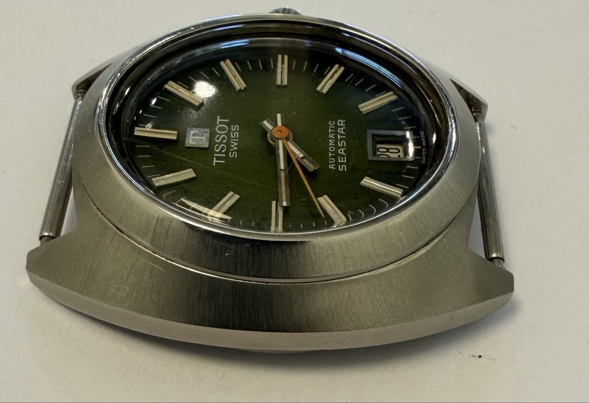 Tissot Uhren: Tissot Seastar Automatic Gruen Zifferblatt – Gebraucht aus Untersiggenthal von Panjshir 1