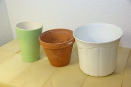 3x Blumentöpfe / Vasen