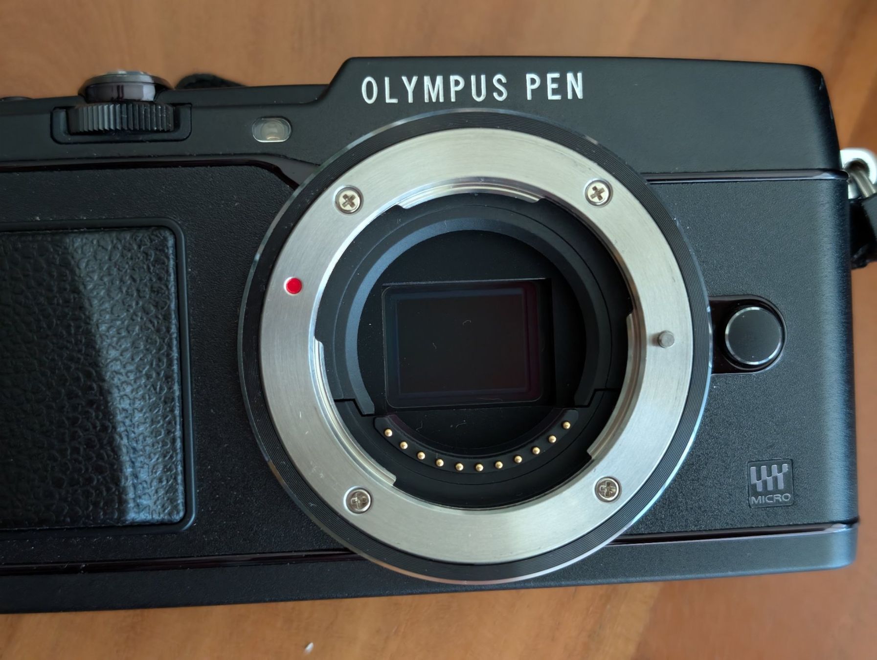 Olympus Fotocamera: Olympus PEN E-P5 Gehäuse + 2 Akkus, Ladegerät, Tasche – Usato da Basel venduto da dborch 5