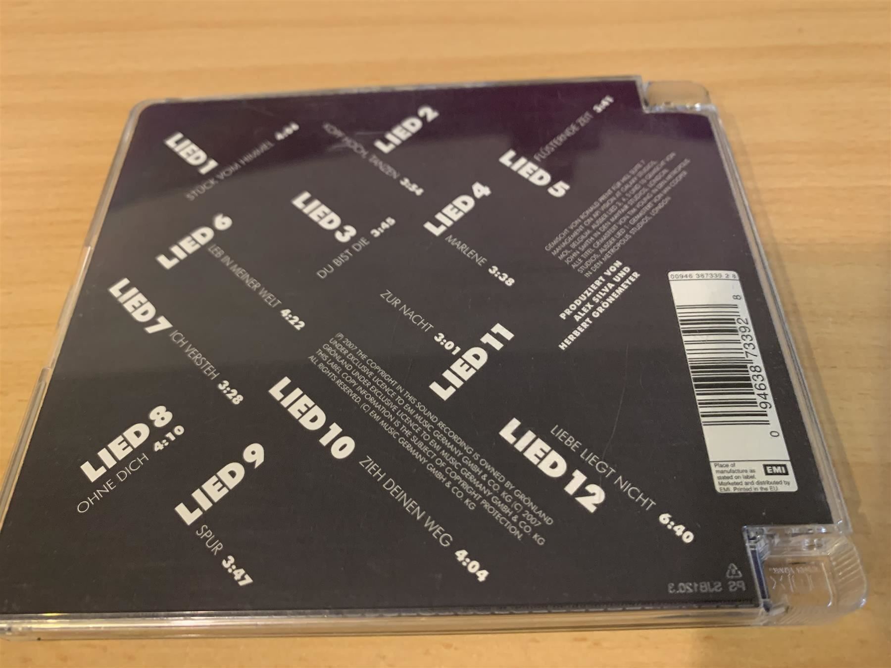 CD: Herbert Grönemeyer – 12 – Usato da Rikon im Tösstal venduto da Alpenmutz 1