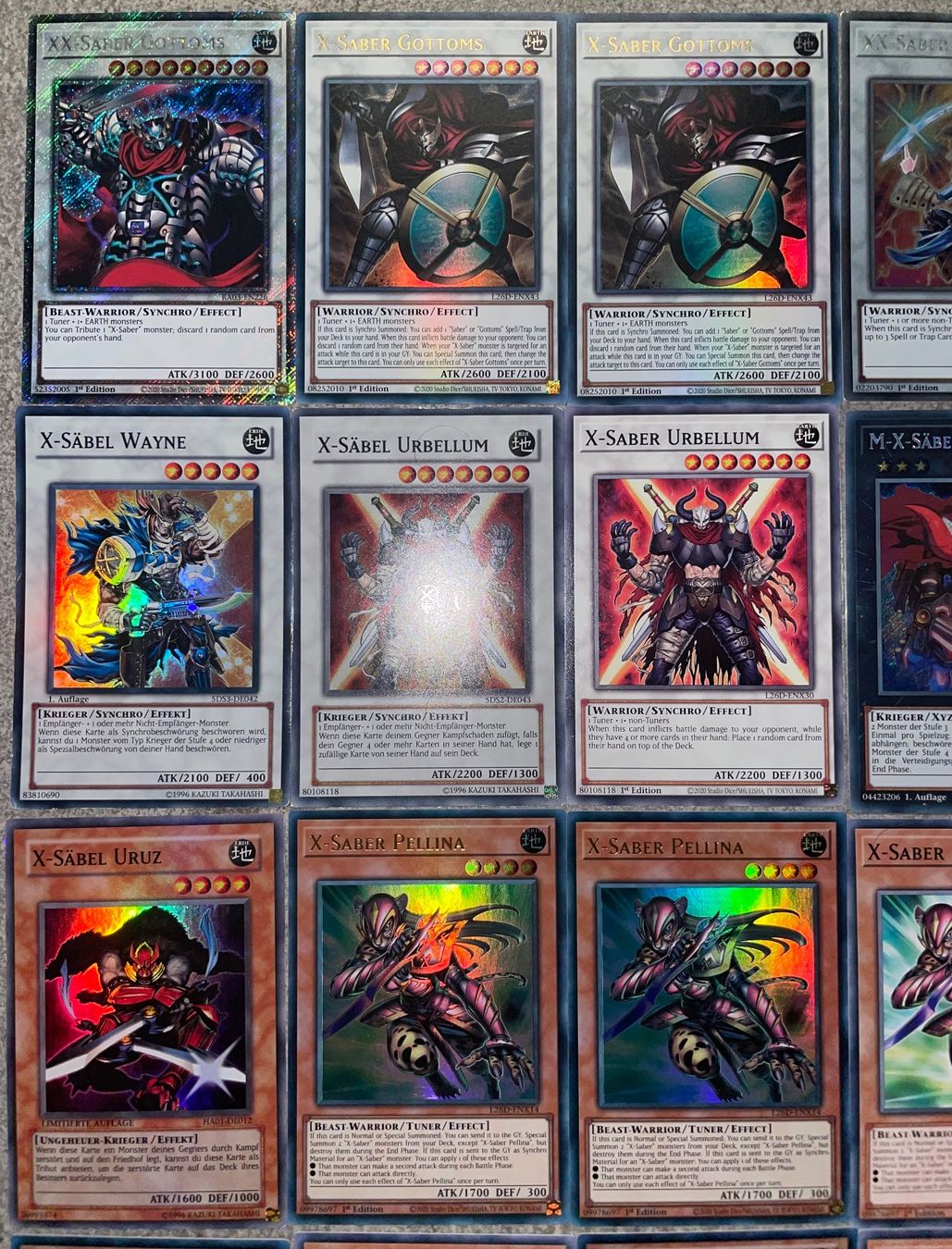 Yugioh Sammelbilder & Trading cards: YuGiOh X Säbel Deck – Neu (gemäss Beschreibung) aus Altstätten SG von ChangeMaker 1