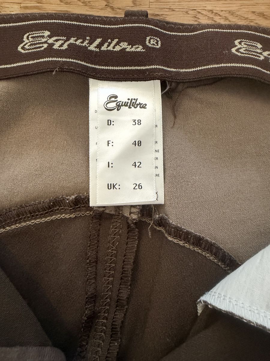 Hosen: Equilibre Reithose, braun/hellbraun – Gebraucht aus Samedan von engadinerin01 2