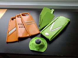 Börner Gemüseschneider - 2 Sets und Sicherheitshalter