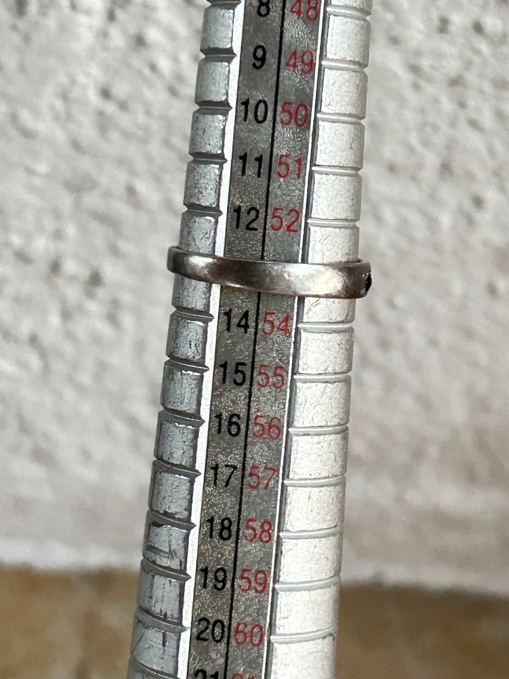 Anelli: Schlichter Silberring mit blauem Stein ( Gr 53) – Usato da Laufen venduto da Bellebellezza 4