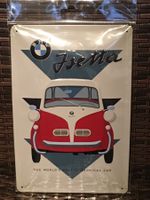 Blech - Schild BMW Isetta