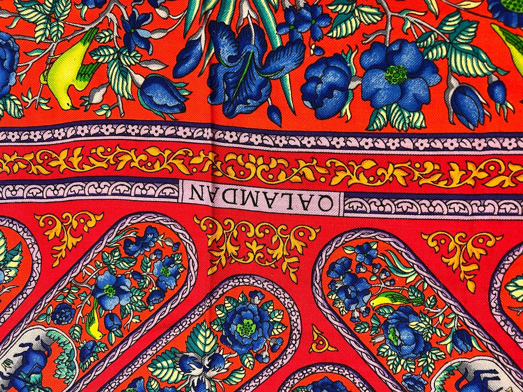 Hermès Foulard & Sciarpe: Carré Qalamda Catherine Baschet - Hermès – Usato da Biel/Bienne venduto da new-life 3