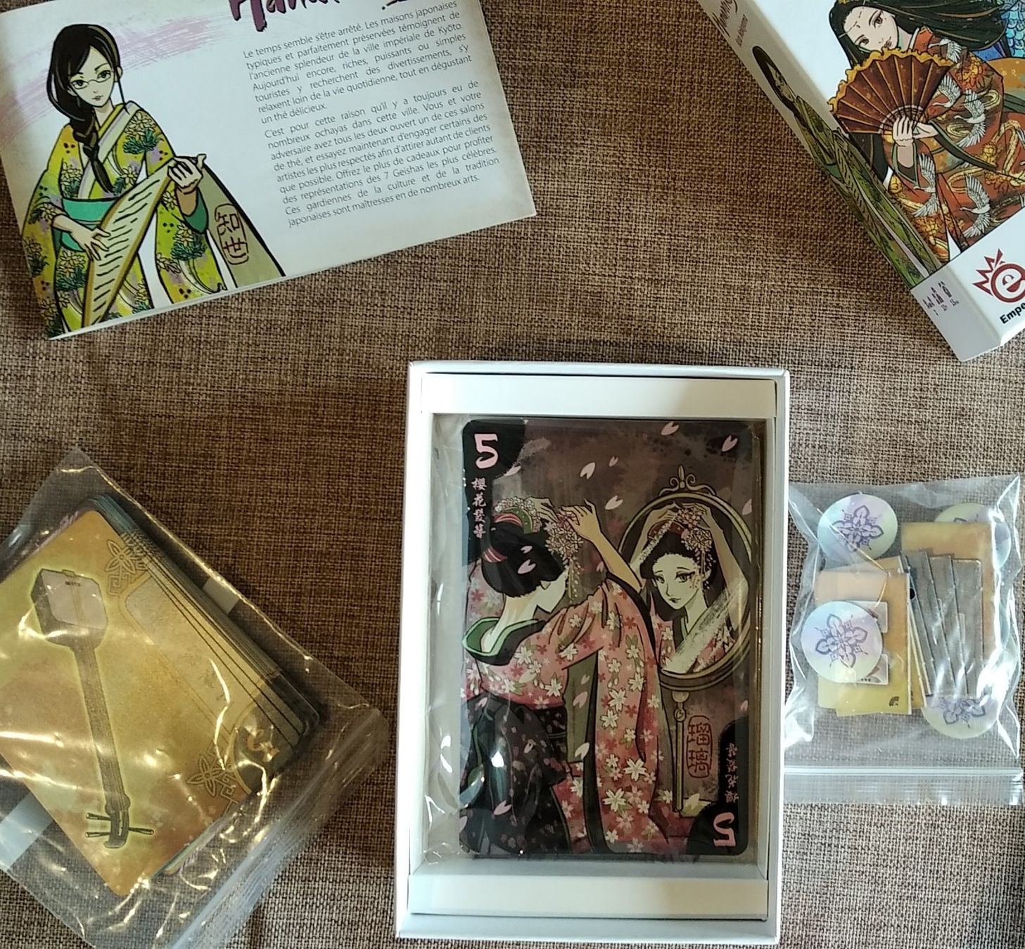 Giochi: Hanamikoji - Jeu de société neuf – Nuovo (secondo la descrizione) da Aigle venduto da Colargolator 2