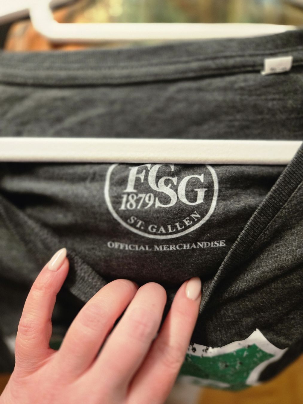 FCSG T-shirt: FC St.Gallen Shirt gr.M – Usato da St. Gallen venduto da dan_w62f 1
