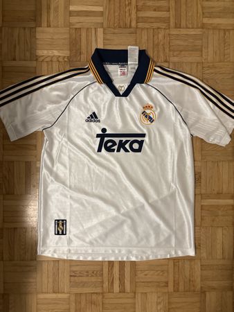 Maillot Real Madrid Adidas blanc retro