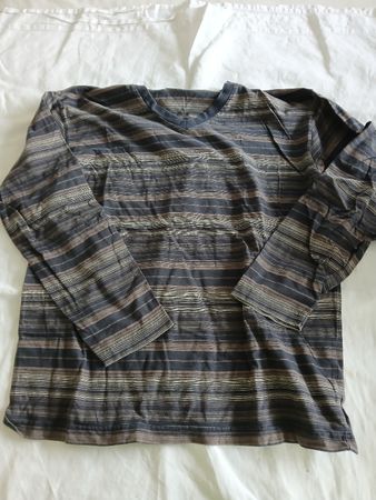 Long Sleeve Shirt Striped Size 38/40 Used