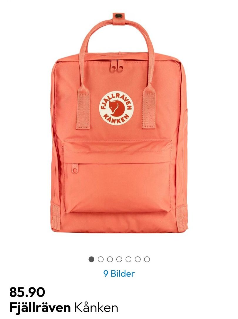 Zaini: Fjällräven Rucksack Kanken – Nuovo e nell'imballaggio originale da Tagelswangen venduto da sarahski