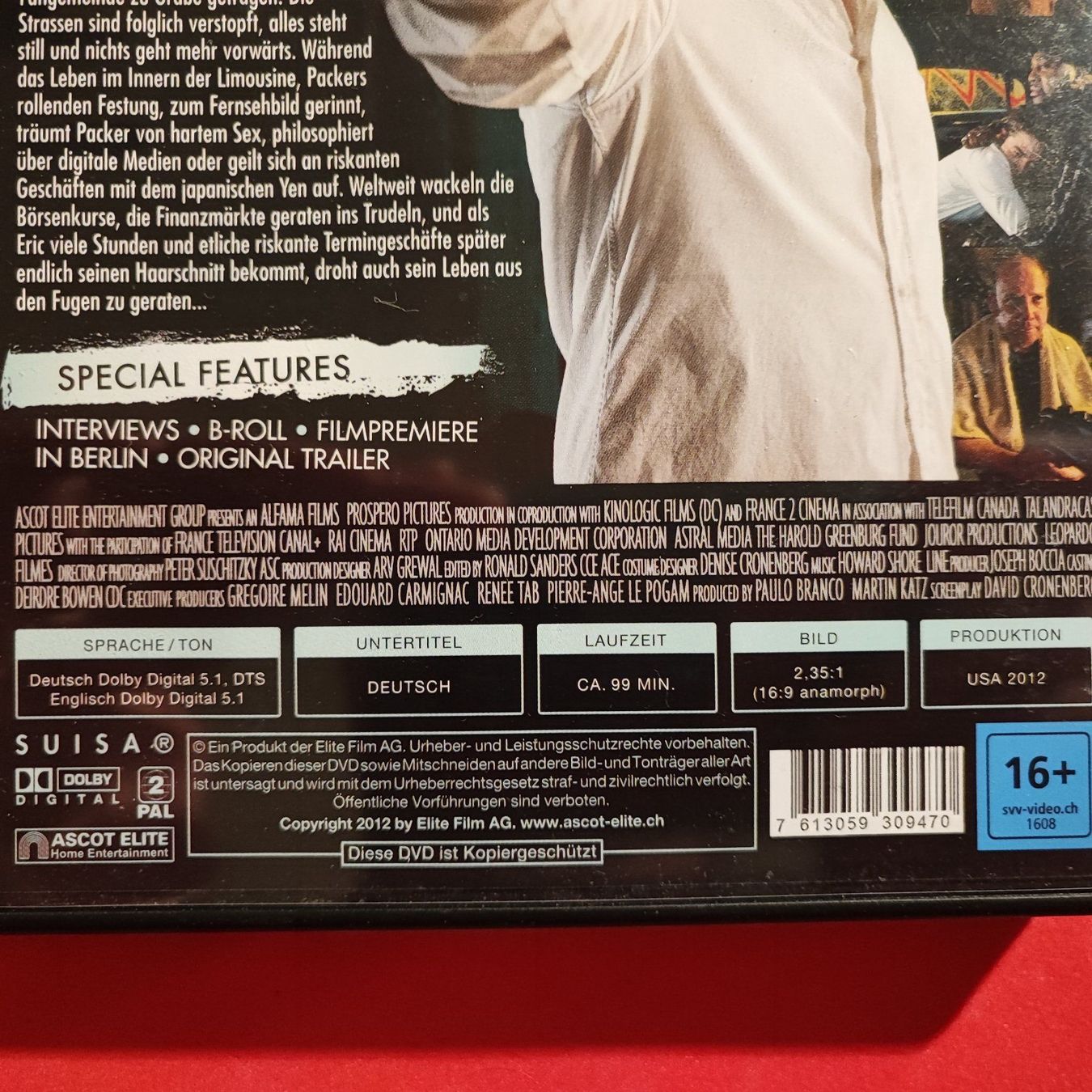 Tutti i DVDs: Cosmopolis – Usato da Dübendorf venduto da kb86_MOVIE 2