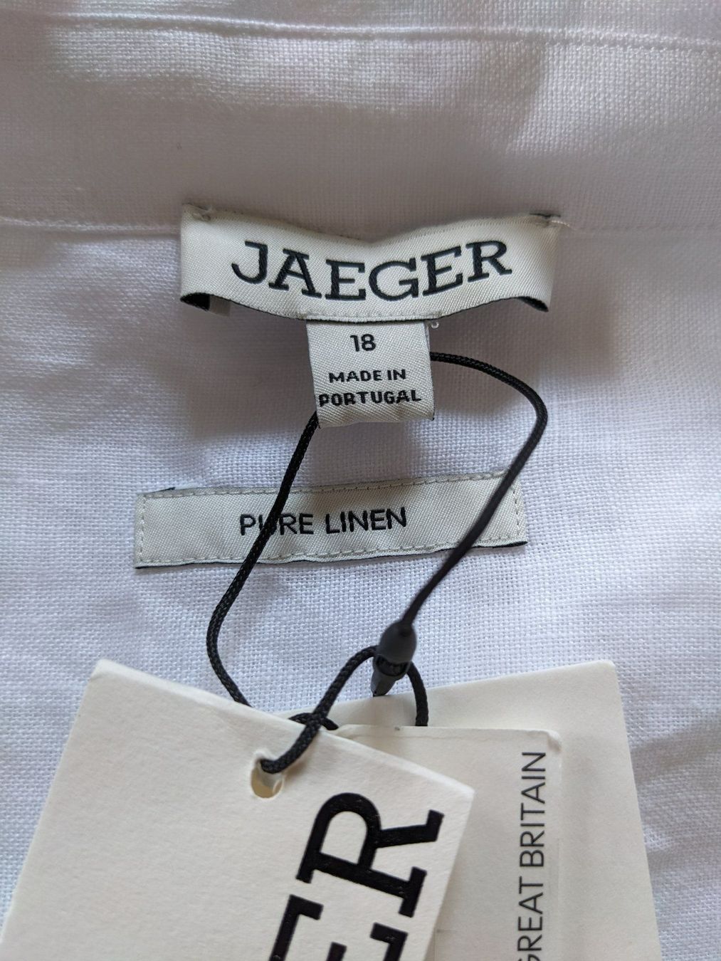 Camicette: JAEGER 100% Leinenbluse Gr. 46 – Nuovo e nell'imballaggio originale da Lengnau AG venduto da Nathi88 3