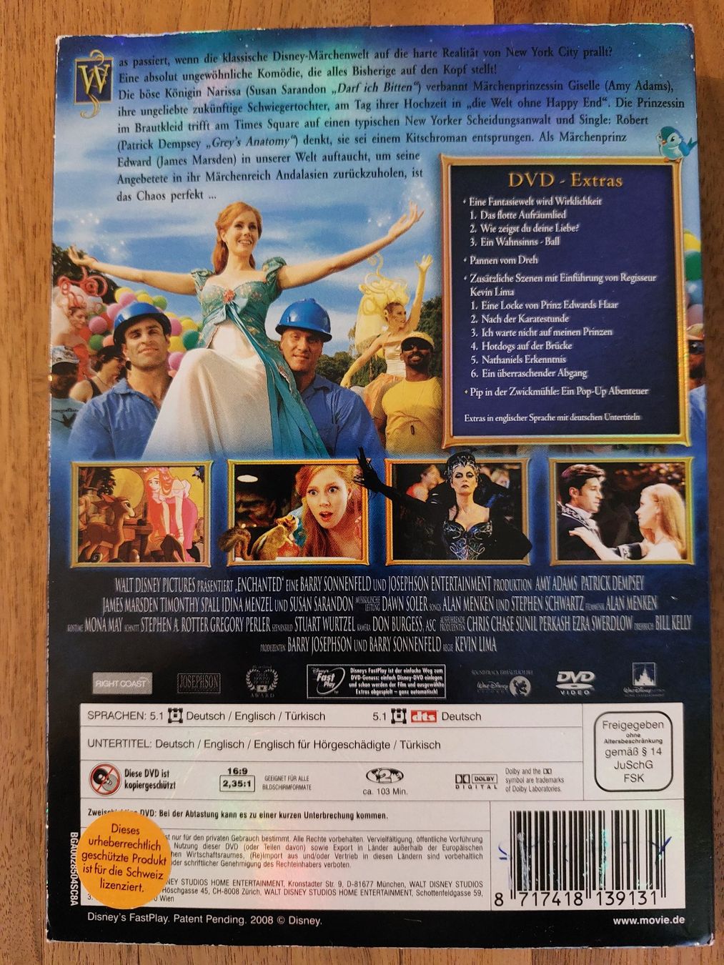 Alle DVDs: DVD - Verwünscht von Walt Disney – Gebraucht aus Rheinfelden von FilmAuktion 1