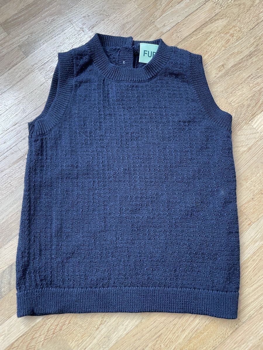 Altro abbigliamento: FUB Wolle Weste Gr 86, dunkelblau – Nuovo (secondo la descrizione) da Zürich venduto da Martuski 2