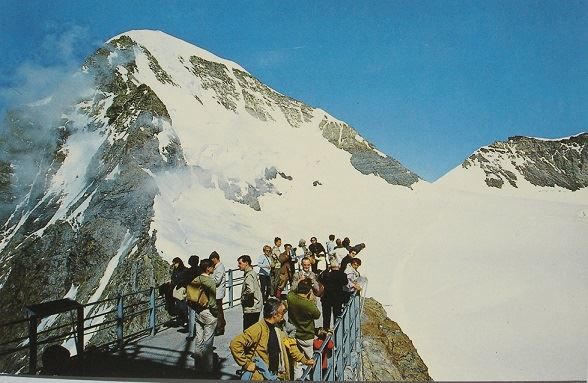 Ansichtskarten: GRINDELWALD Aussichts-Pattform Jungfrau – Neu (gemäss Beschreibung) aus Jona von philajona