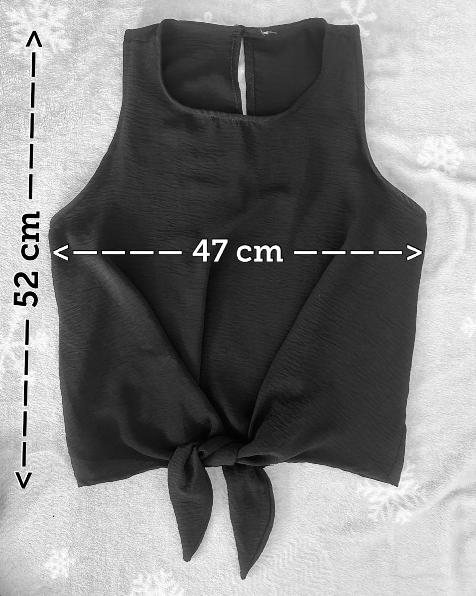 Tops: Top schwarz zum binden Gr. M – D'occasion à Emmenbrücke par little.treasures 1
