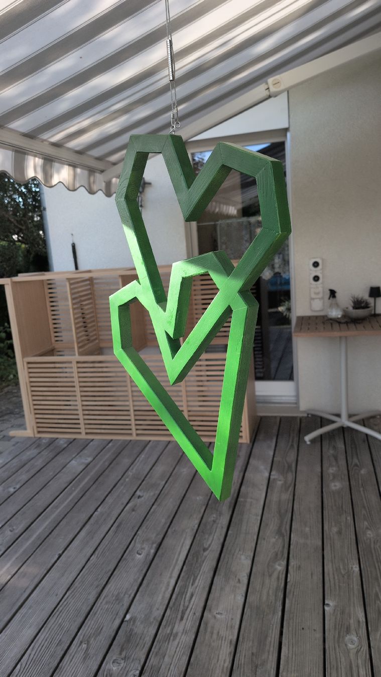 Tutte le decorazioni: Dekoration, Herz, Bildermagnet – Usato da Büsserach venduto da Saner_Holzbau