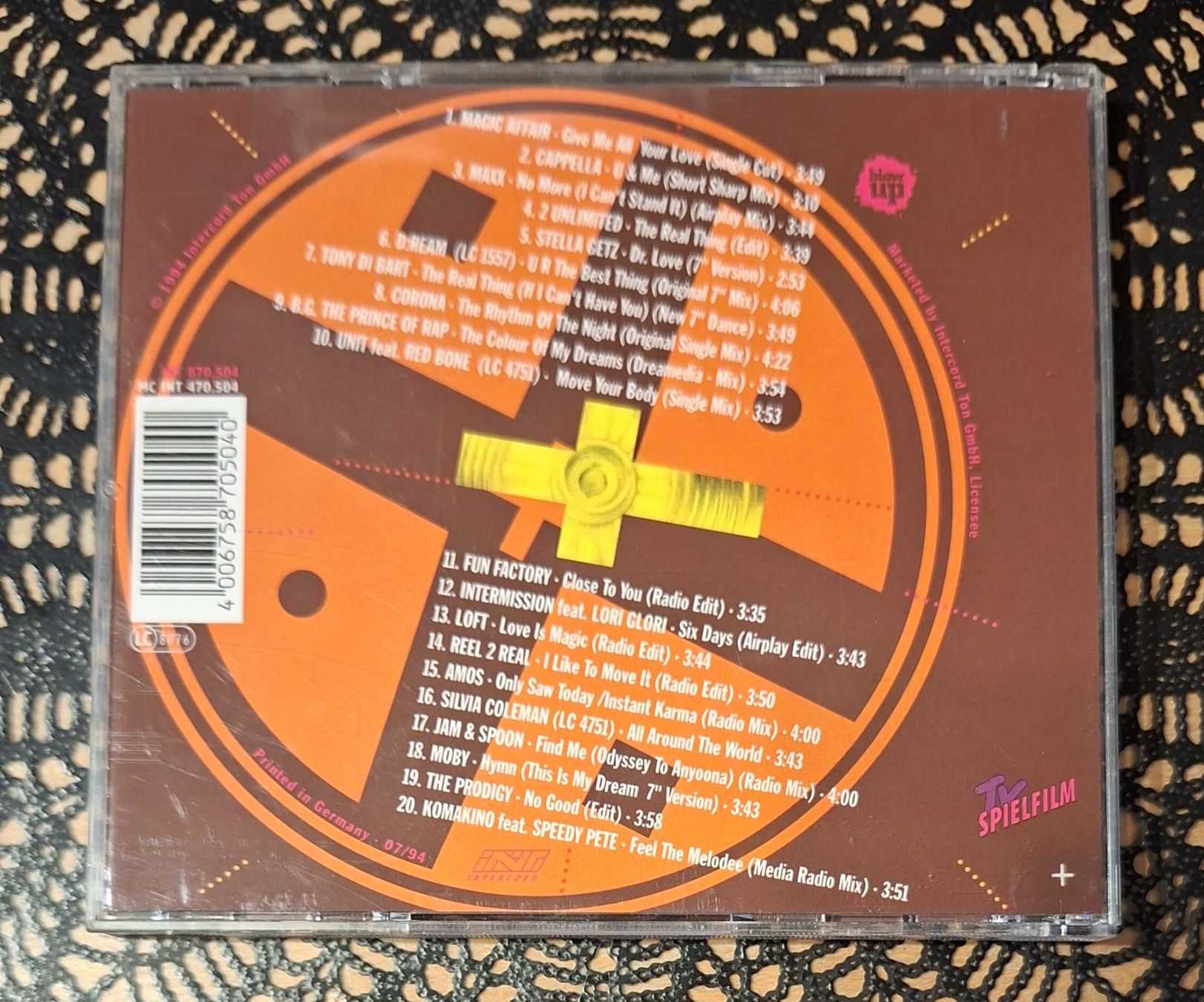 CD: Dance Mission Vol. 5, CD 1994, Hit Compilation, Sampler – Usato da Amriswil venduto da Celini3 1