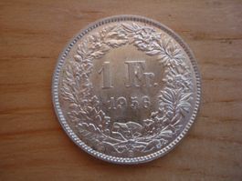 (C1) 1 Franken 1956 STGL