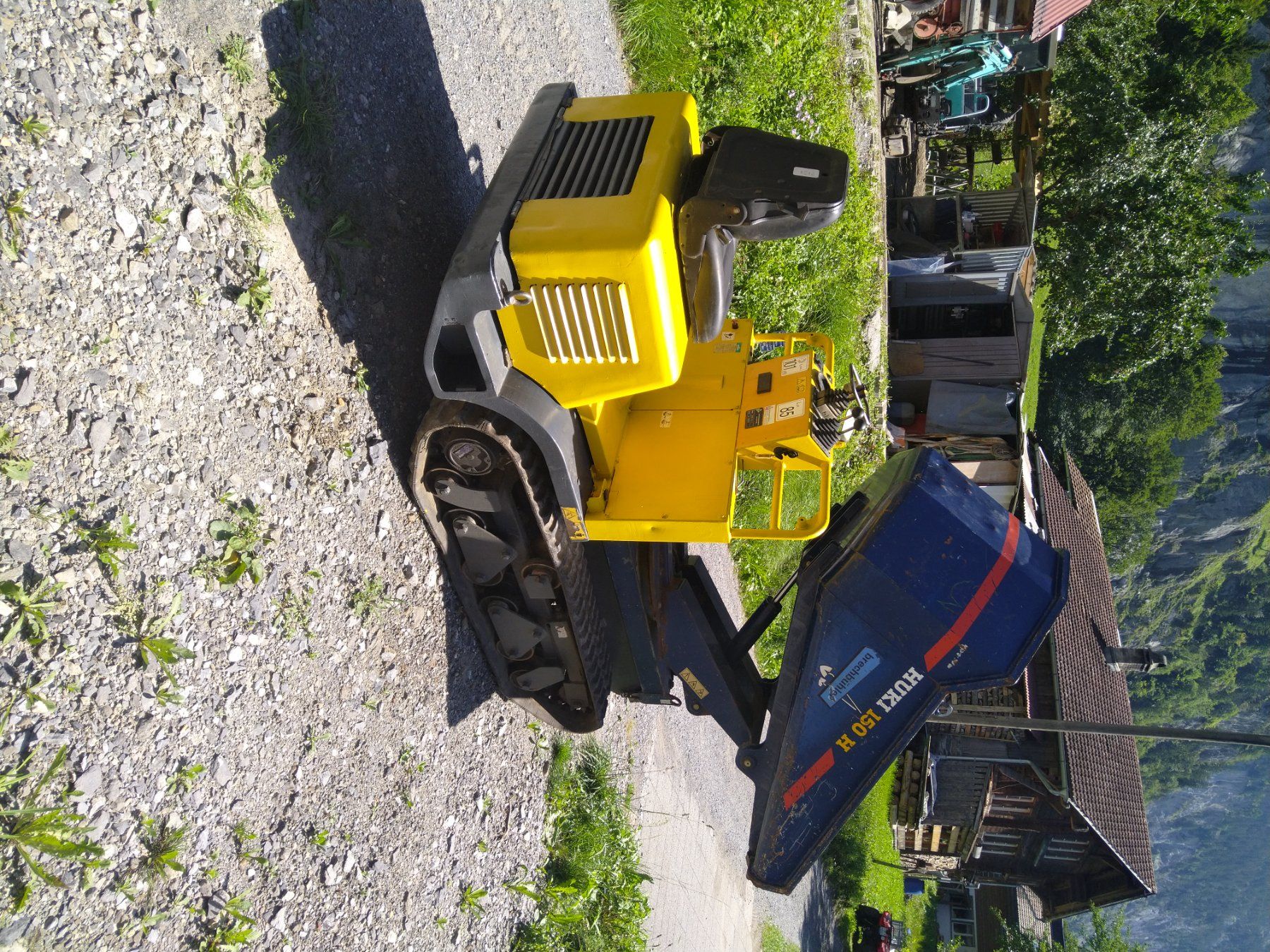 Hutter Tutte le macchine: Raupendumper hucki 150 – Usato da Lauterbrunnen venduto da stasim95 2