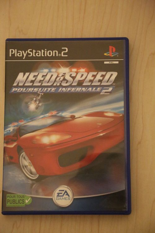 Jeu Course PlayStation 1 Jeu Need For Speed 3 : Poursuite Infernale PS1 - Version PAL Française Complète - Bon état Support Ps3