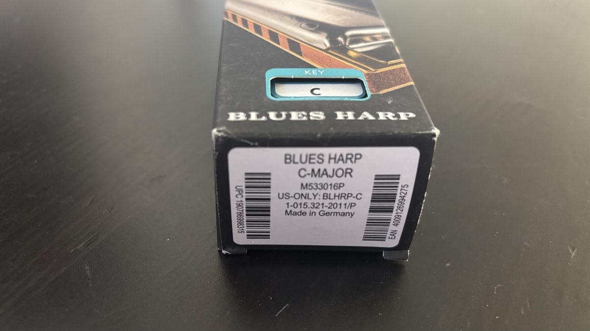 Hohner Strumenti musicali: Brand new Hohner Blue Harp Harmonica – Nuovo (secondo la descrizione) da Binningen venduto da Blofelds_cat 4