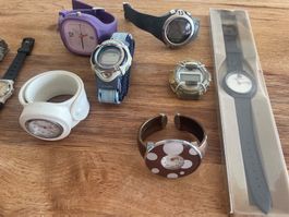 Konvolut an div. Uhren - ab Chf. 1.-!